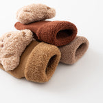 Baby Socks Terry Plus Velvet Thickened Middle Tube Non-slip - Cindi Book