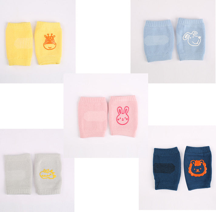 Summer Terry Baby Socks Toddler Crawling Knee Pads - Cindi Book