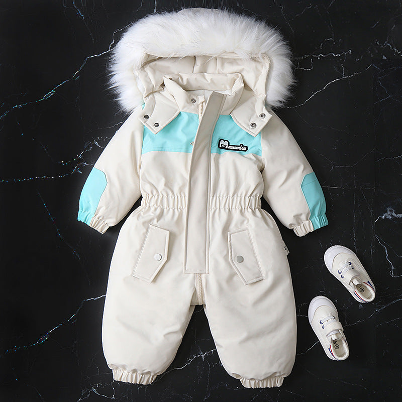 Fashion Winter New Children's Jumpsuit - Cindi Book