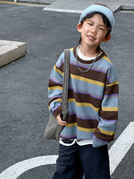 Loose Top Boys' Clothes Stripes - Cindi Book