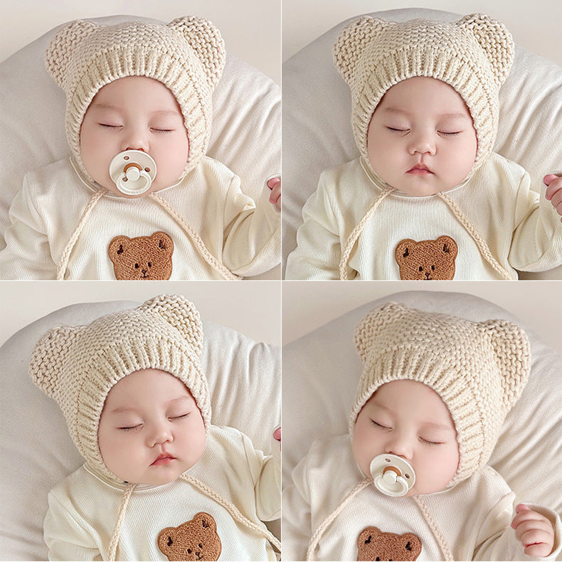 Baby Cute Cartoon Ear Protection Hat