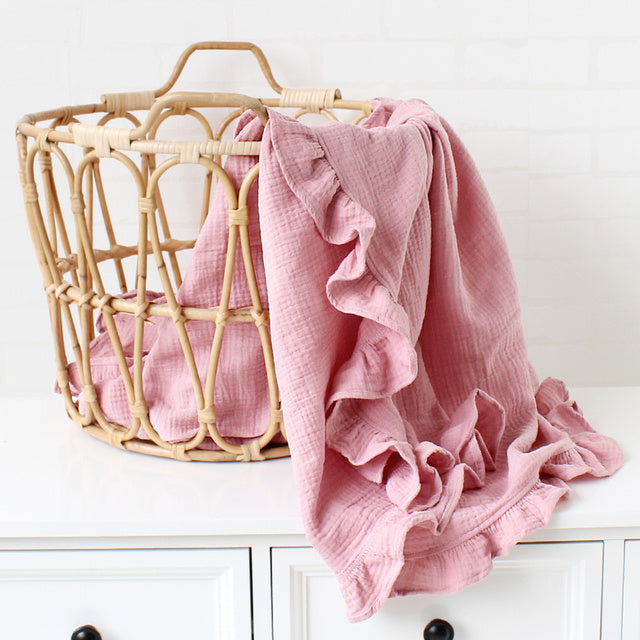 Baby Blanket Ver Ruffle Newborn - Cindi Book