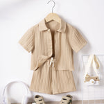 Fashion Personality Boys Summer T-shirt Suit - Cindi Book