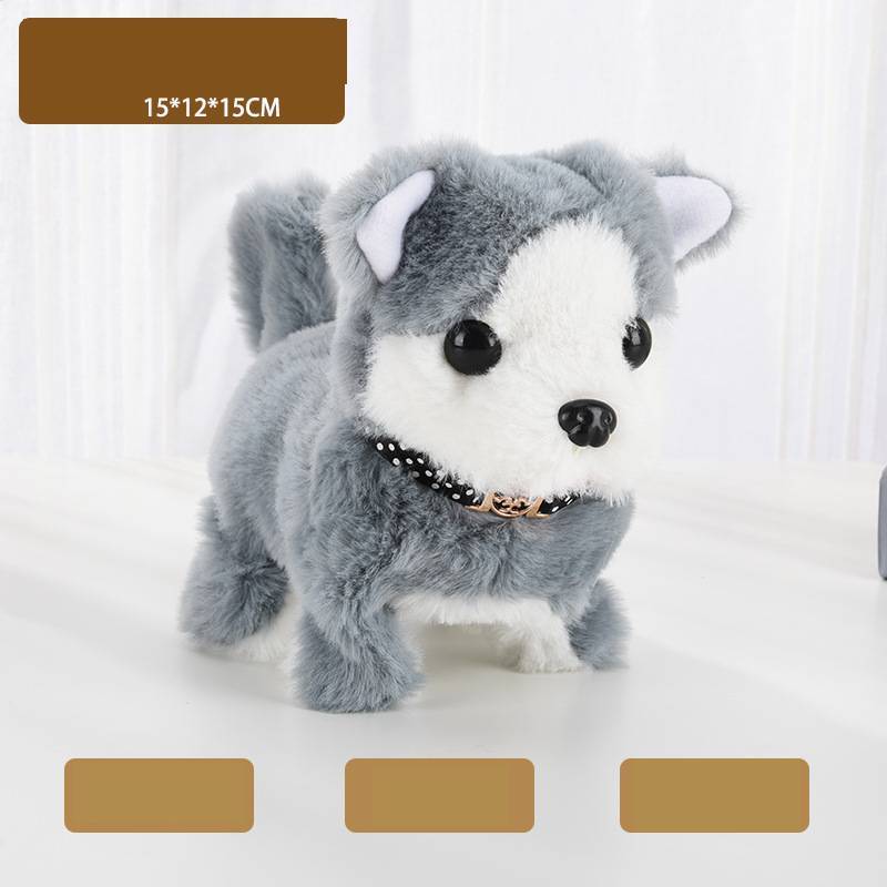 Simulation Electric Dog Plush Children's Toy - Cindi Book