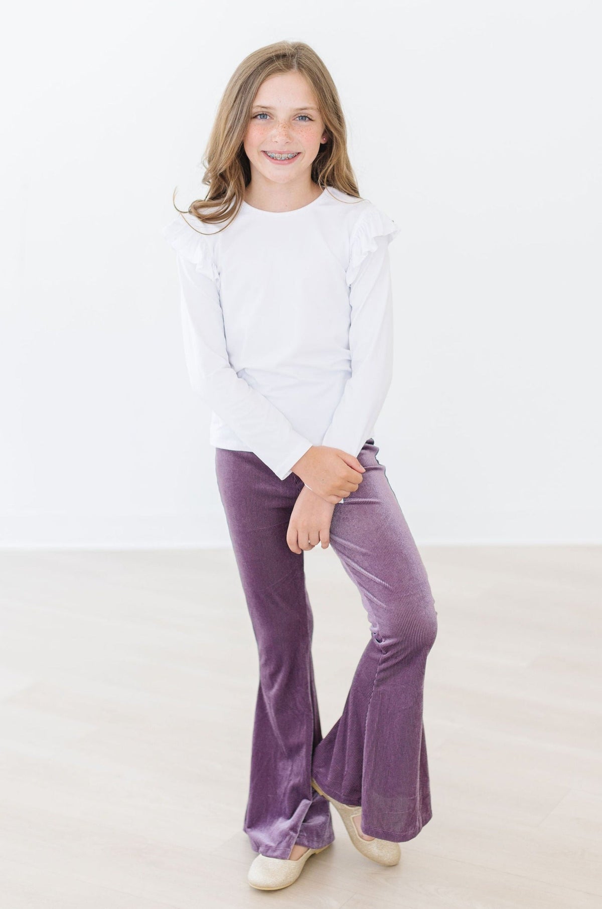 Amethyst Ribbed Velvet Bells - Image 4