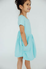 Aqua S/S Pocket Twirl Dress - Image 5