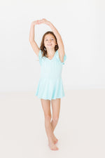 Aqua S/S Twirl Leotard - Image 4