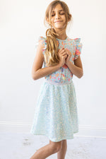 Aqua Sequin Twirl Skort - Image 3