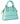 Aqua Glitter Girl's Crossbody Purse