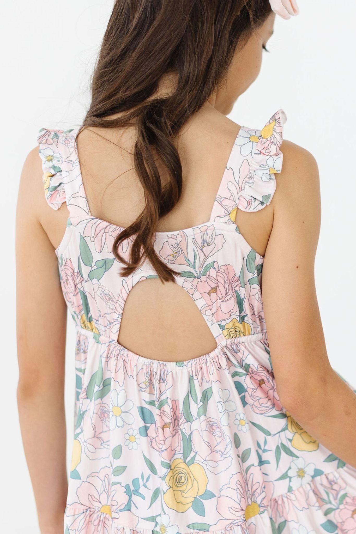 Autumn Breeze Ruffle Maxi Dress - Image 2