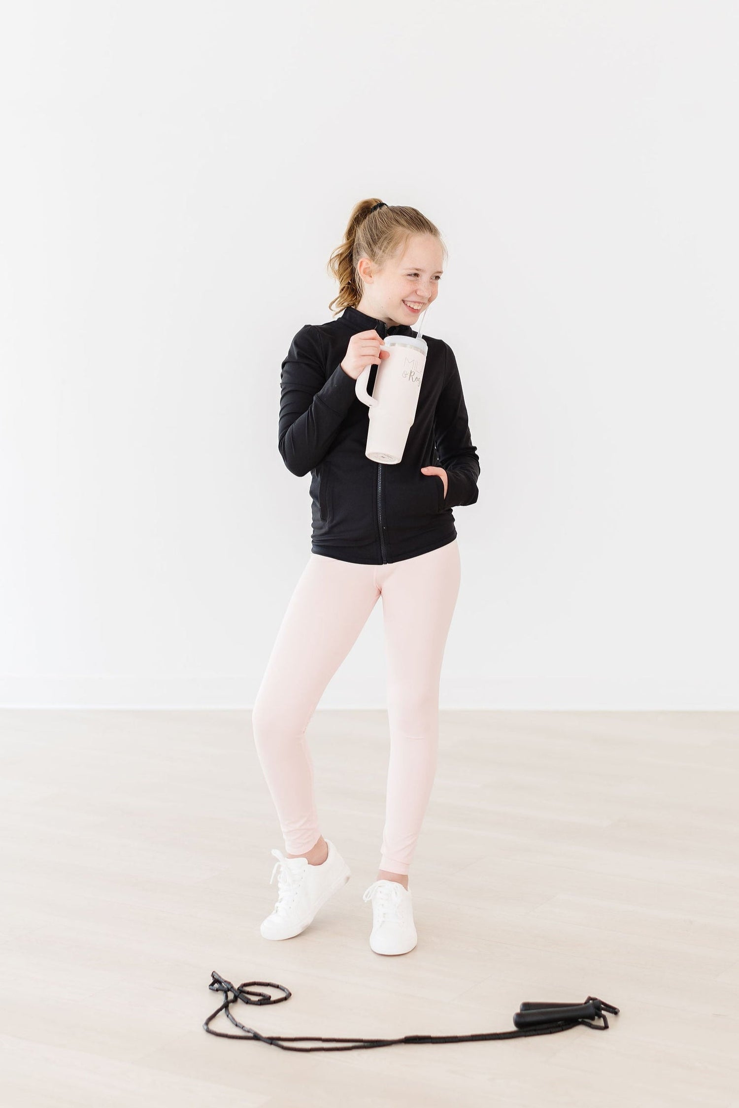 Zen Pink Active Legging - Image 2