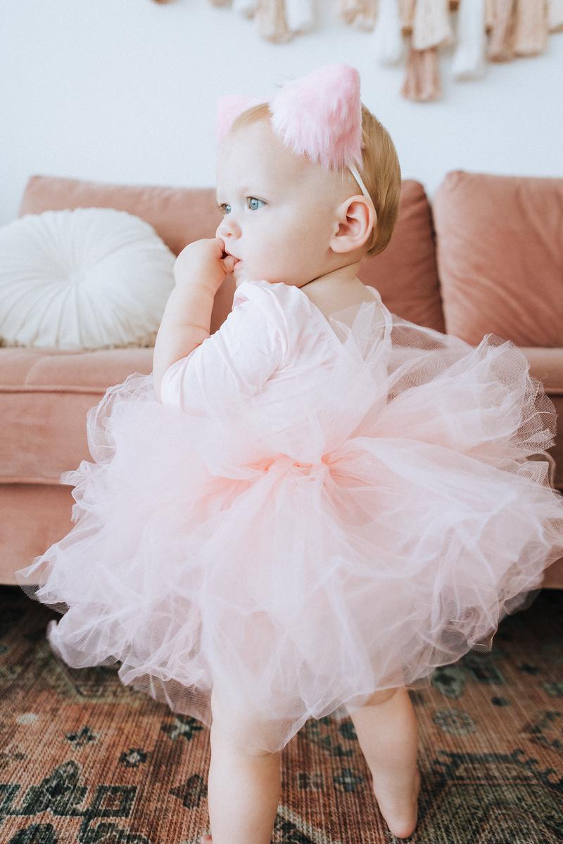 Ballet Pink 3/4 Tutu Leotard - Image 2