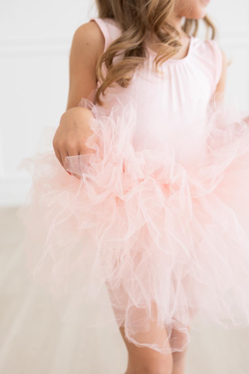 Ballet Pink Tank Tutu Leotard - Image 4