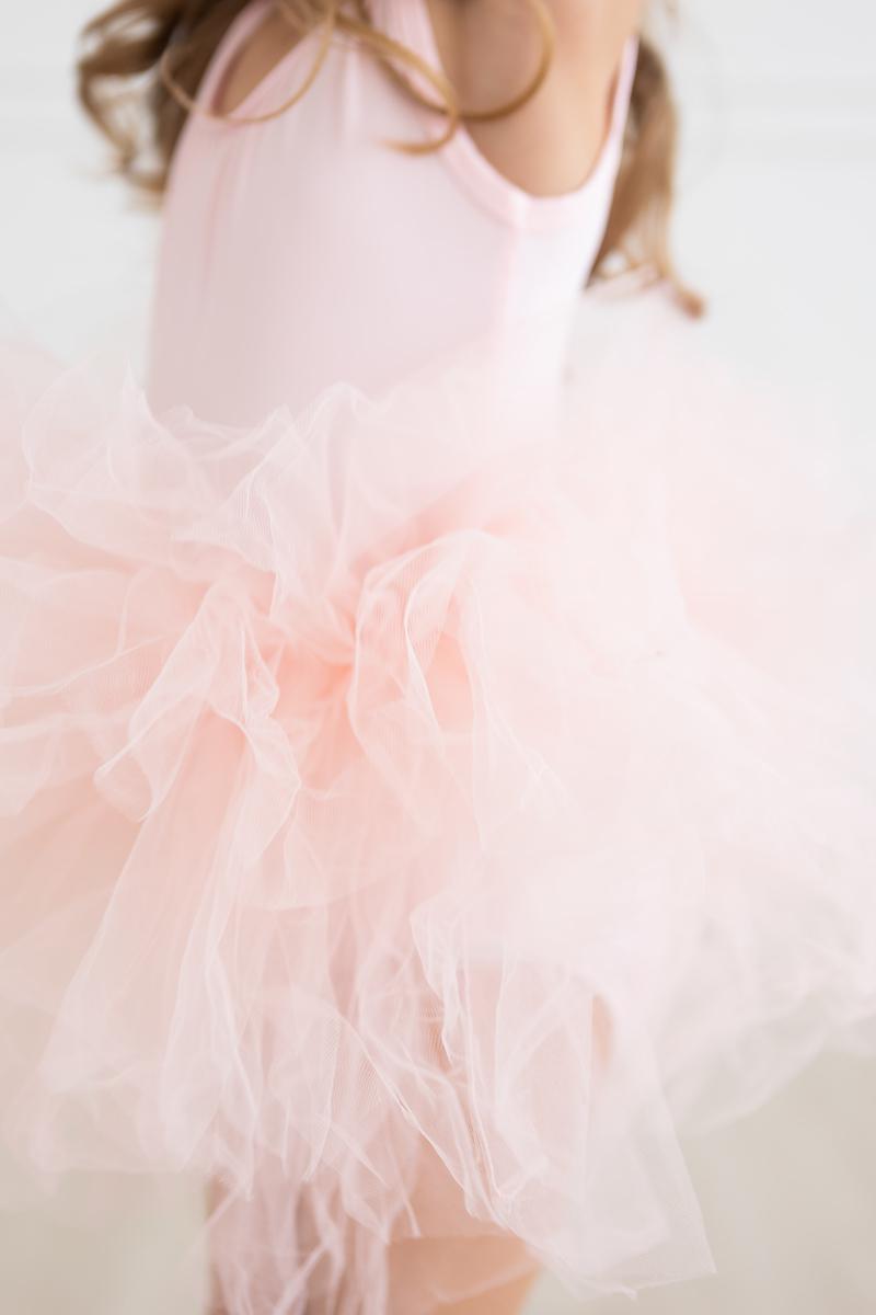 Ballet Pink Tank Tutu Leotard - Image 5