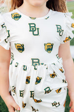 Baylor White Bear Flutter Twirl Dress - Image 4