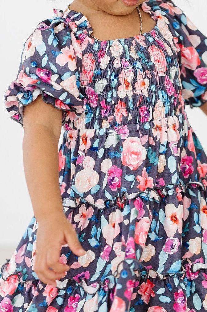 Beauty in Bloom Smocked Ruffle Dress - Image 2
