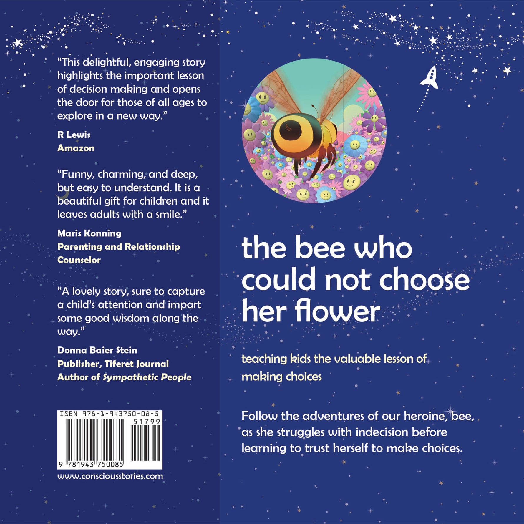 The Bee Who Could Not Choose Her Flower: Supporting children to make clear choices and be happy