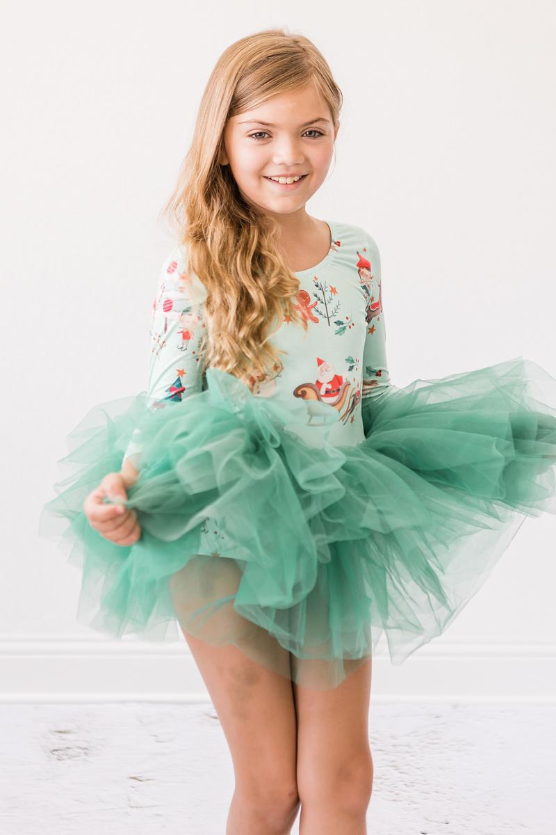 Believe in Your Elf 3/4 Tutu Leotard - Image 6