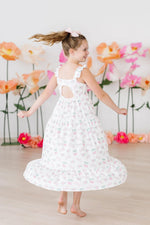 Berries & Bows Ruffle Maxi Dress - Image 6