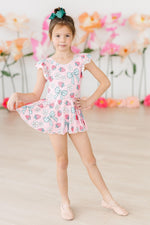 Berry Picnic S/S Twirl Leotard - Image 2