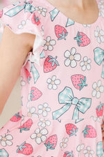 Berry Picnic S/S Twirl Leotard - Image 3