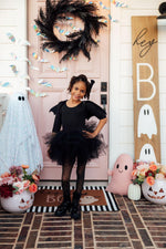 Black 3/4 Tutu Leotard - Image 2