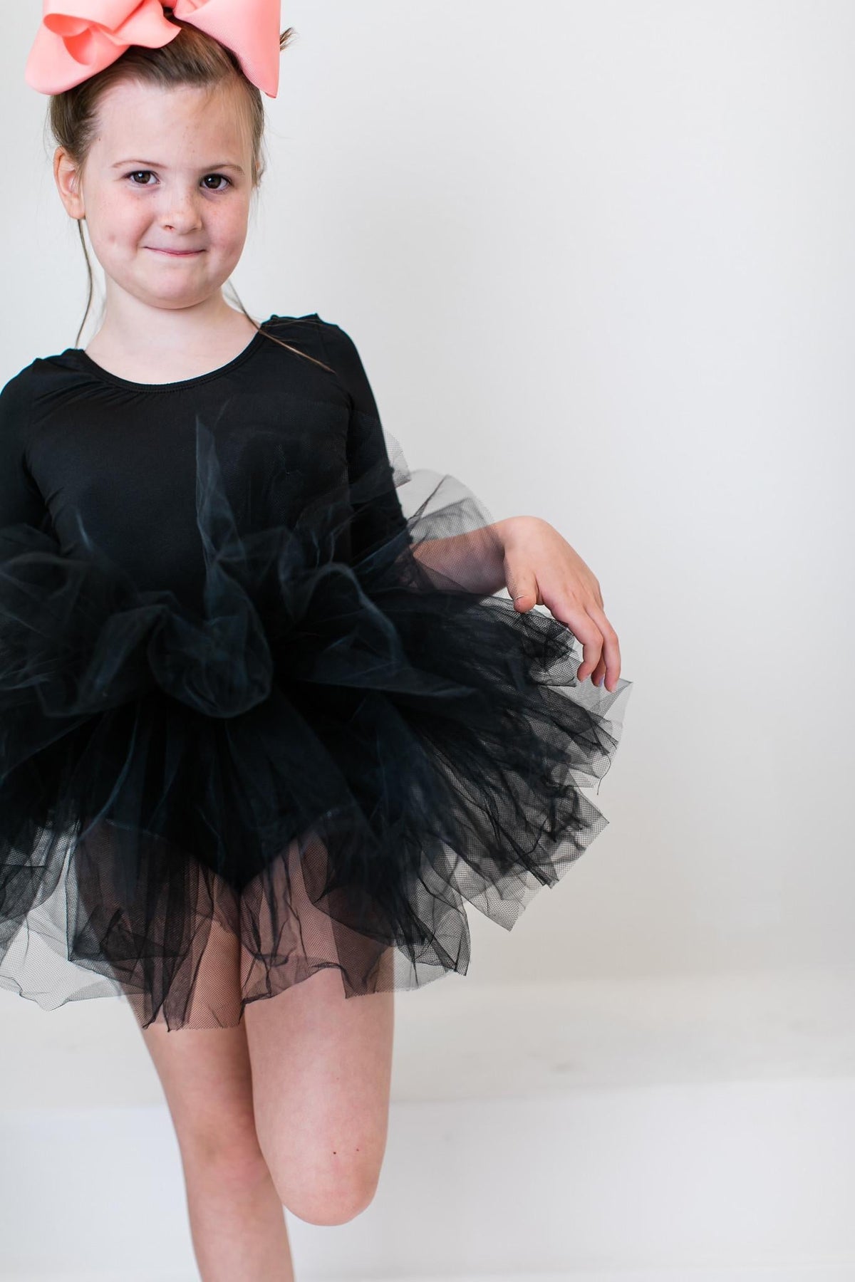 Black 3/4 Tutu Leotard - Image 7