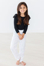 Black L/S Flutter Sleeve Leotard - Image 2