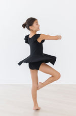 Black S/S Twirl Leotard - Image 2