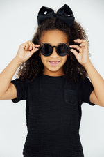 Black Scrunchy Pocket Tee - Image 2