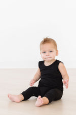 Black Tank One-Piece Jogger - Image 3