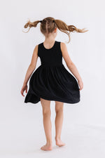 Black Tank Pocket Twirl Dress - Image 4