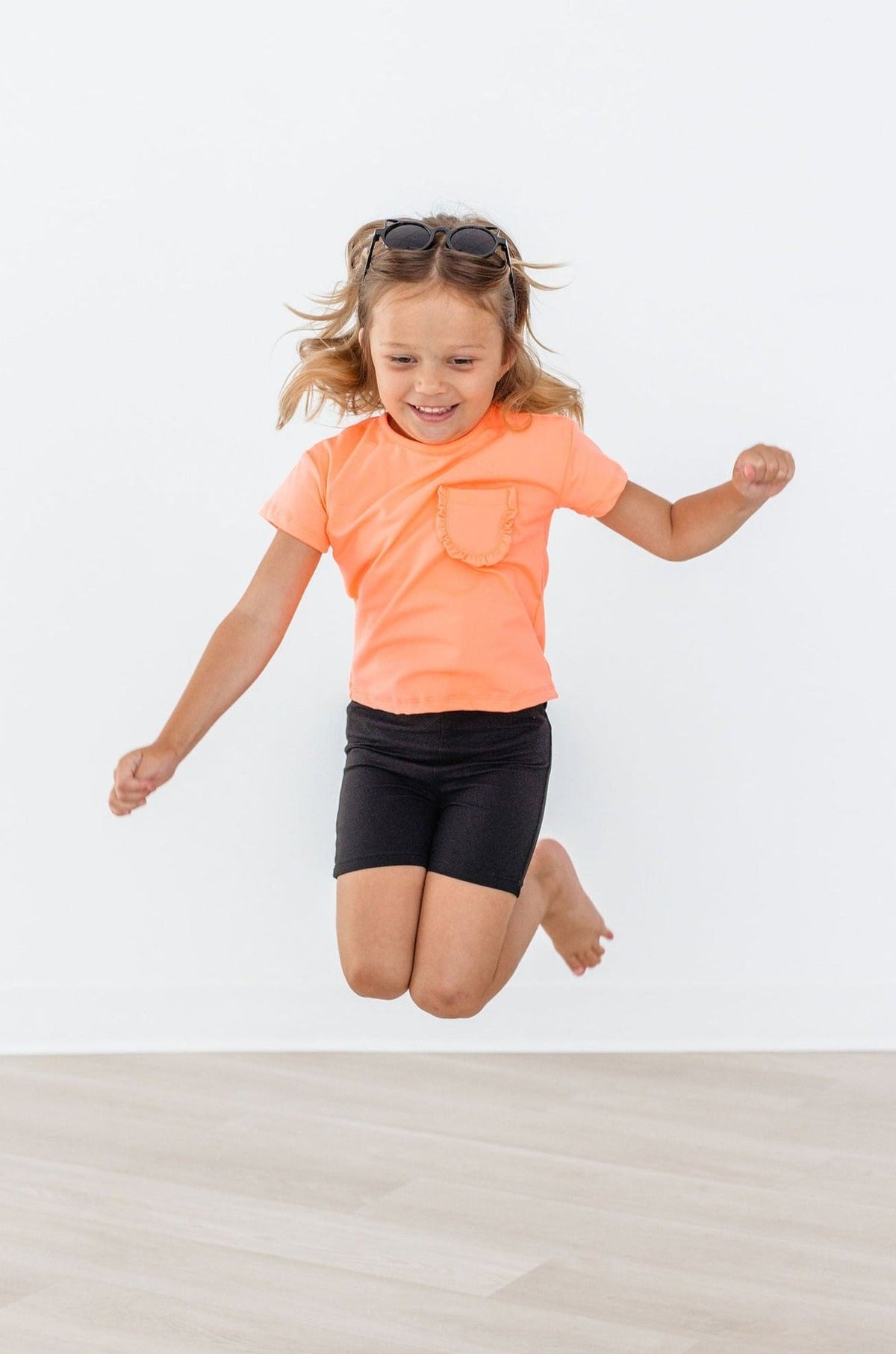 Black Twirl Shorts - Image 2