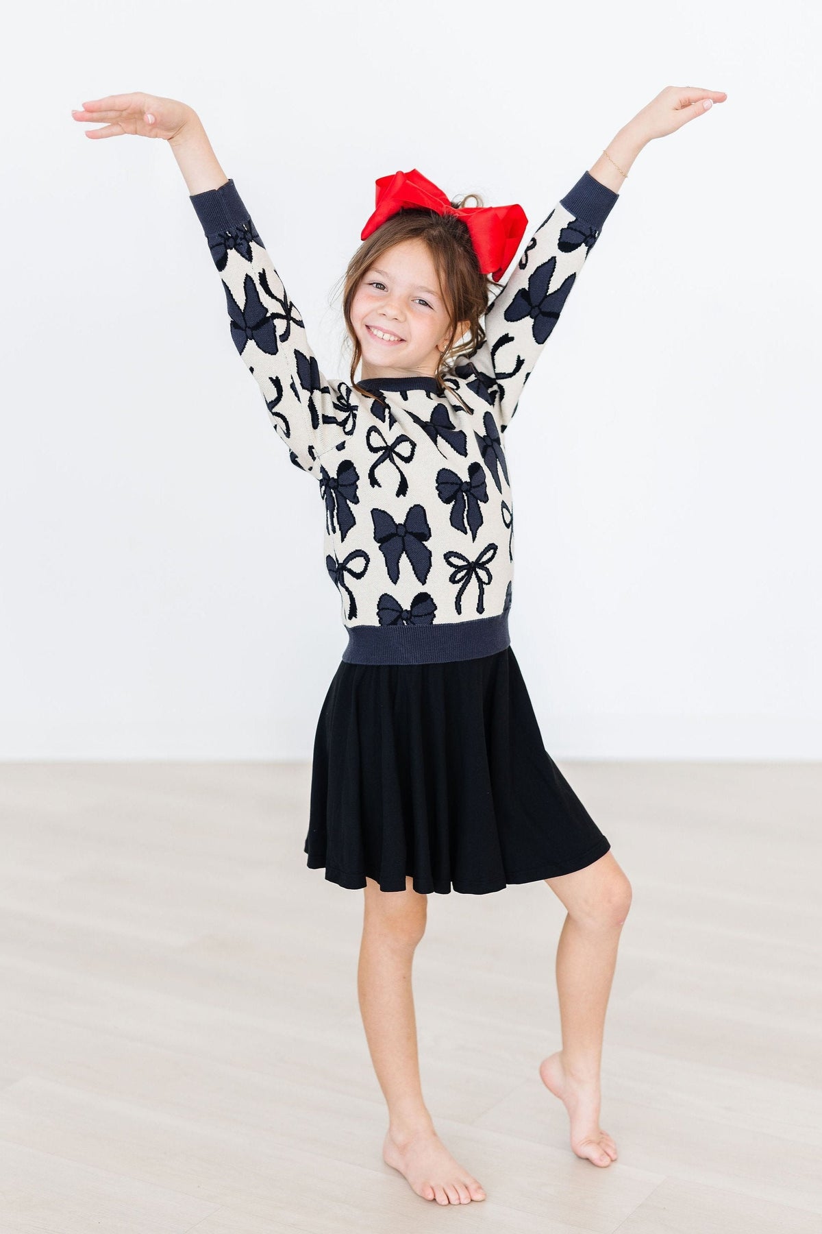 Black Twirl Skort - Image 3