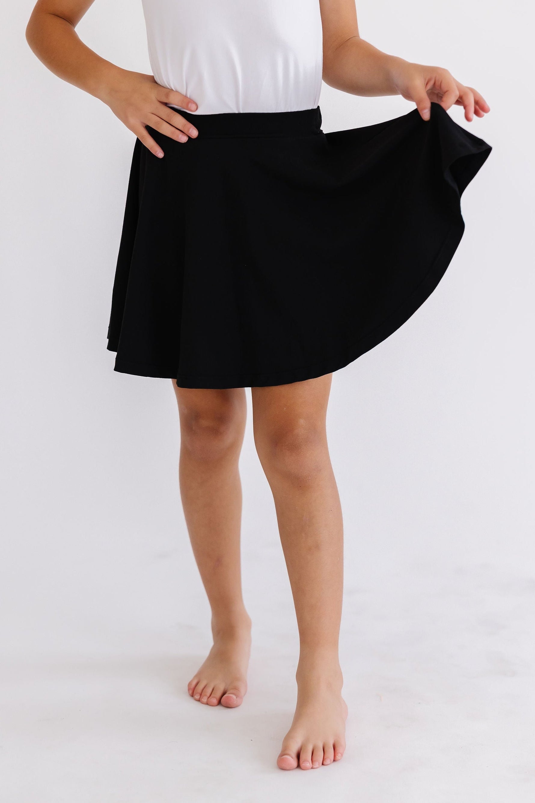 Black Twirl Skort - Image 5