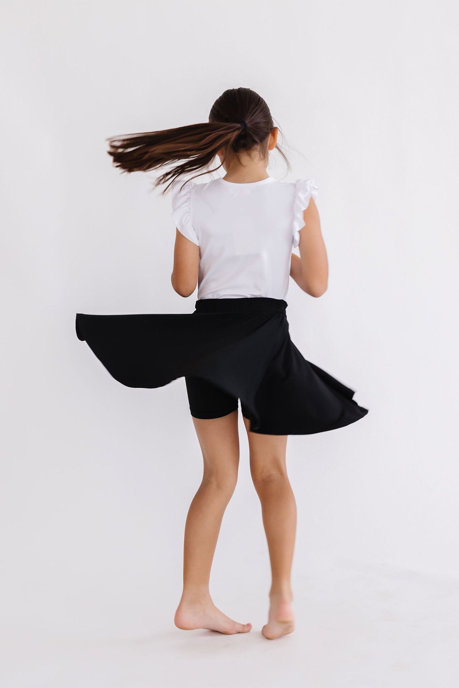Black Twirl Skort - Image 6