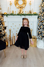 Black Velvet Tutu Dress - Image 2