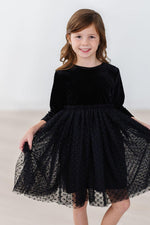 Black Velvet Tutu Dress - Image 6