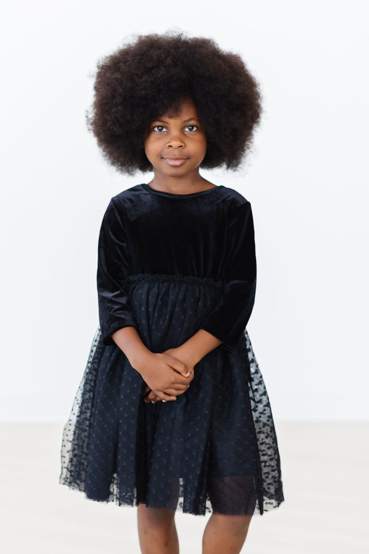 Black Velvet Tutu Dress - Image 7
