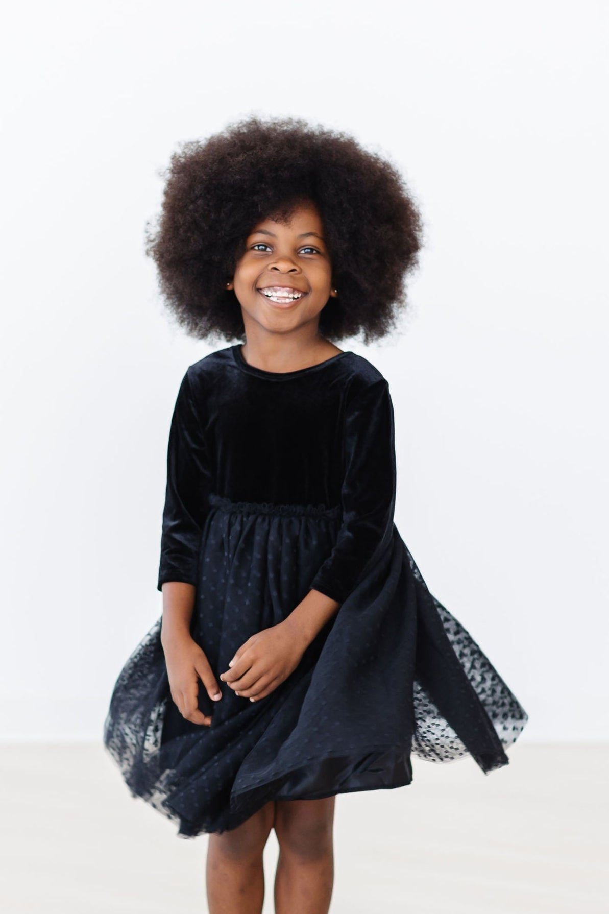 Black Velvet Tutu Dress - Image 8