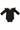 Black L/S Flutter Bodysuit