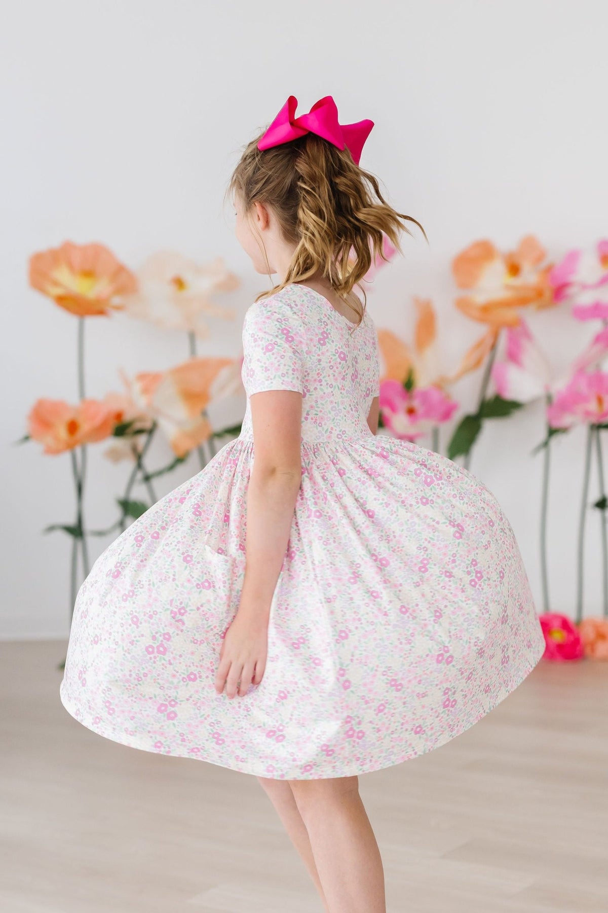 Blooming Beauty S/S Pocket Twirl Dress - Image 5