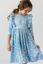Bluebell 3/4 Sleeve Ruffle Twirl Dress - Image 7
