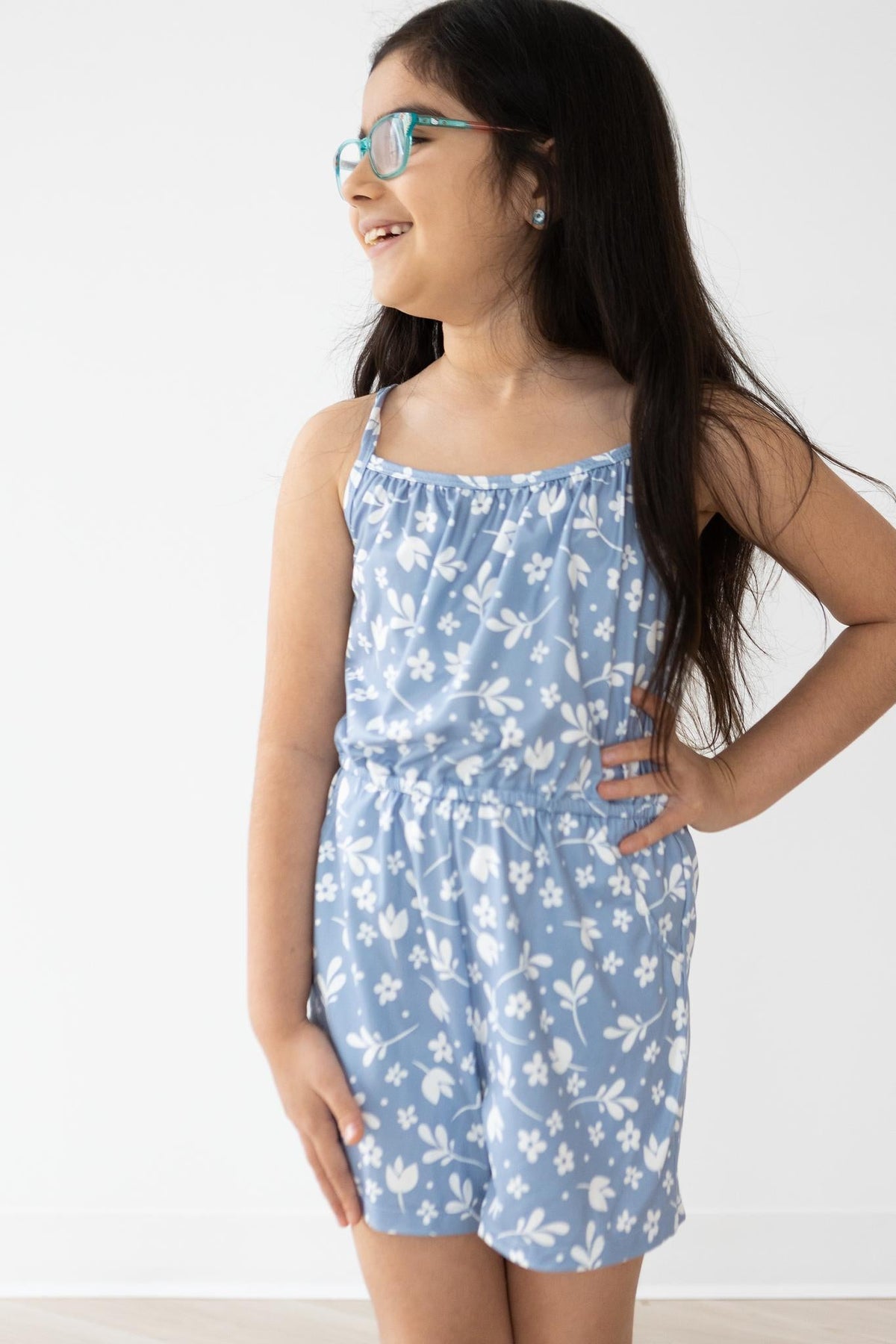 Bluebell Strappy Play Romper - Image 4