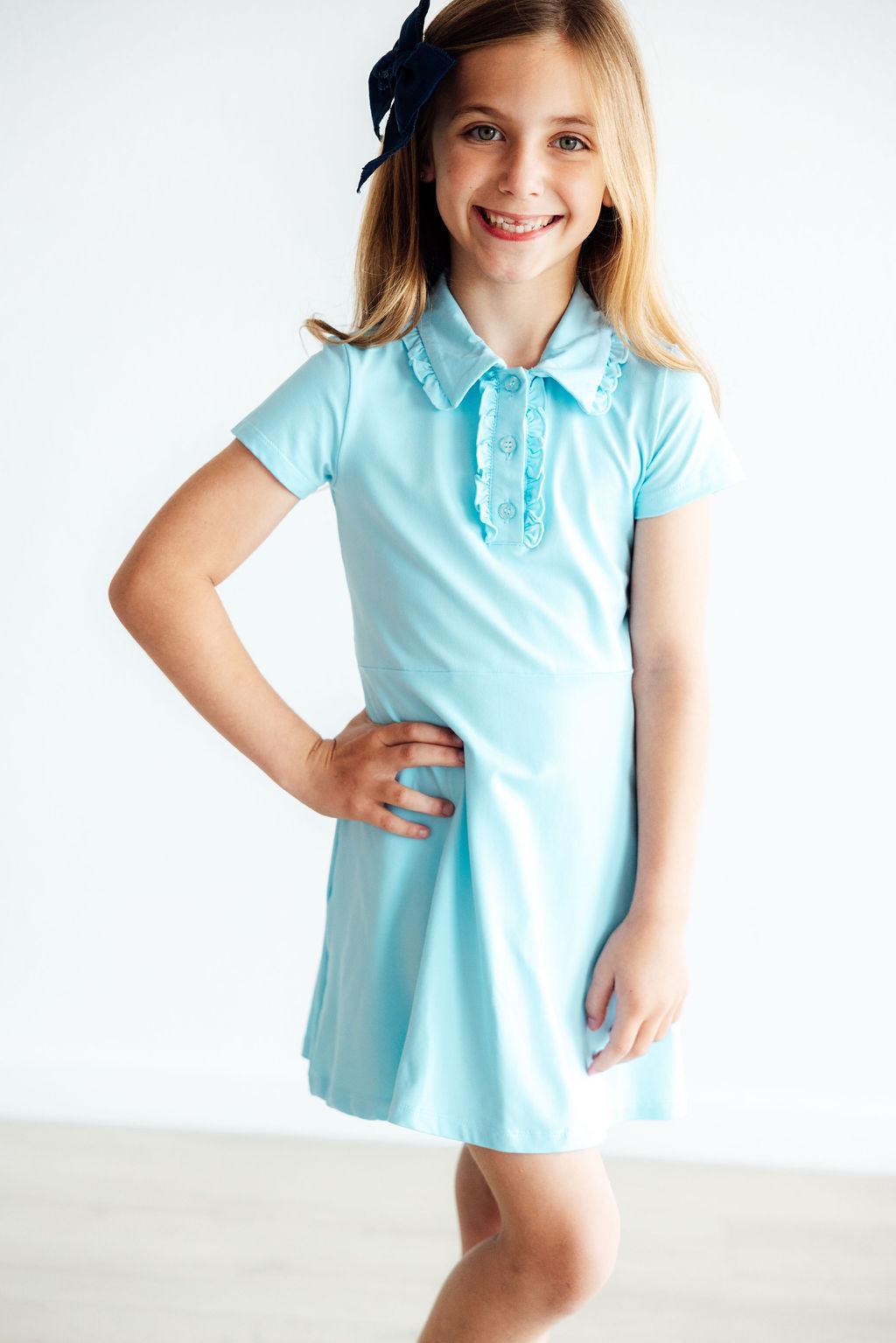 Bluebird S/S Polo Dress - Image 4
