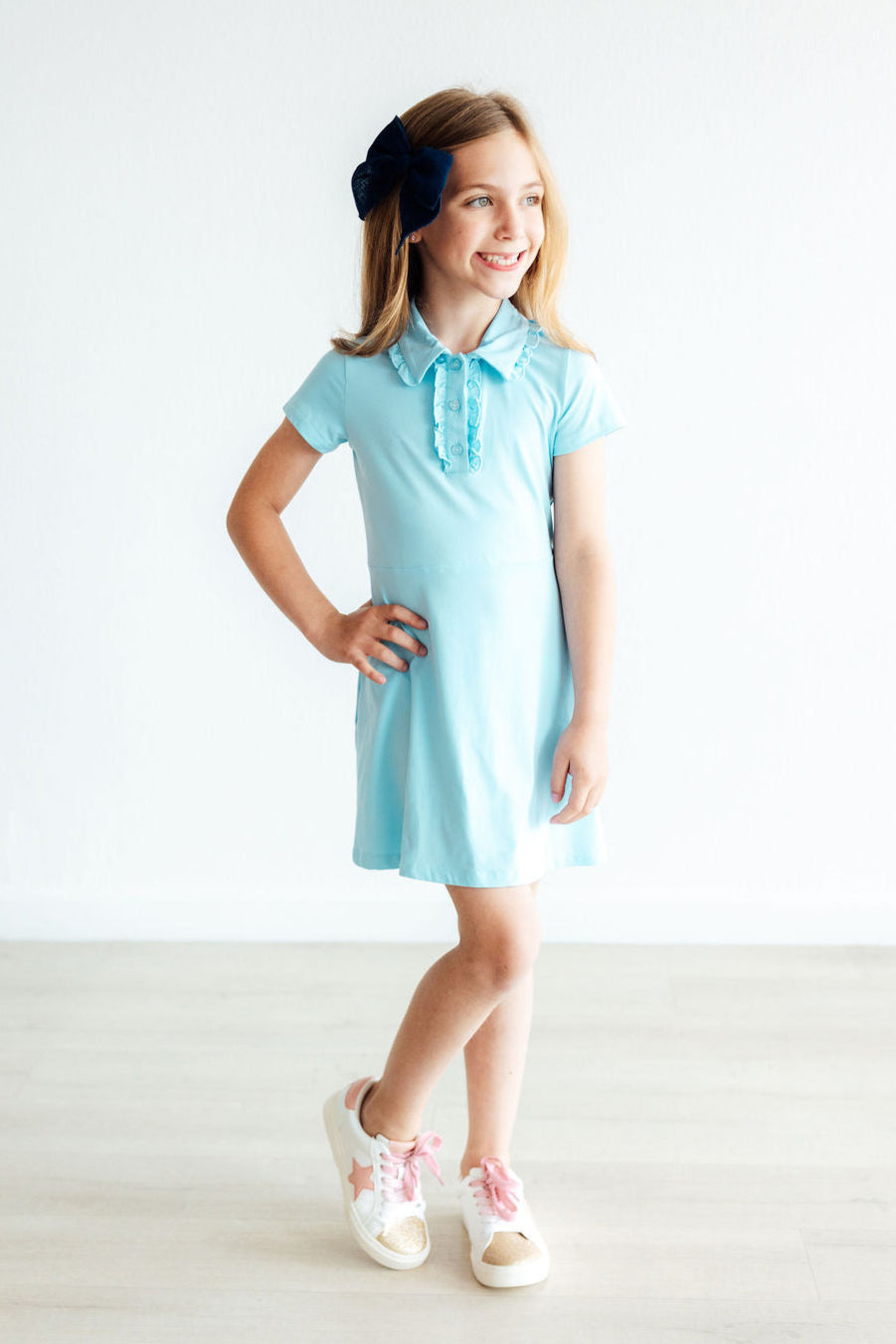 Bluebird S/S Polo Dress - Image 5