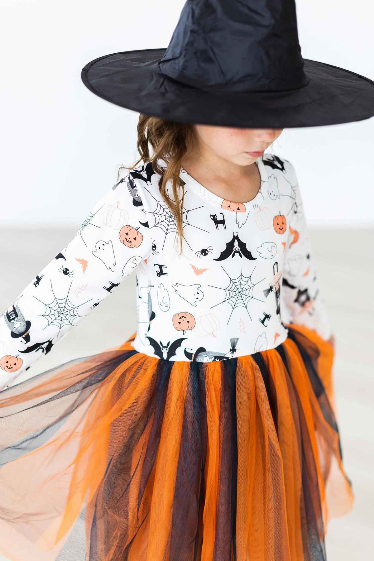 Boo-tiful Halloween L/S Tutu Dress