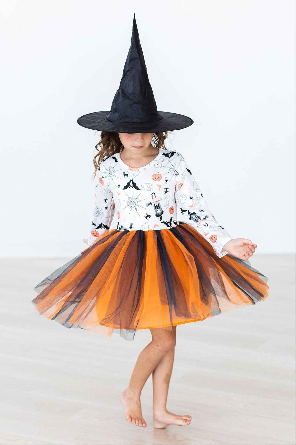 Boo-tiful Halloween L/S Tutu Dress
