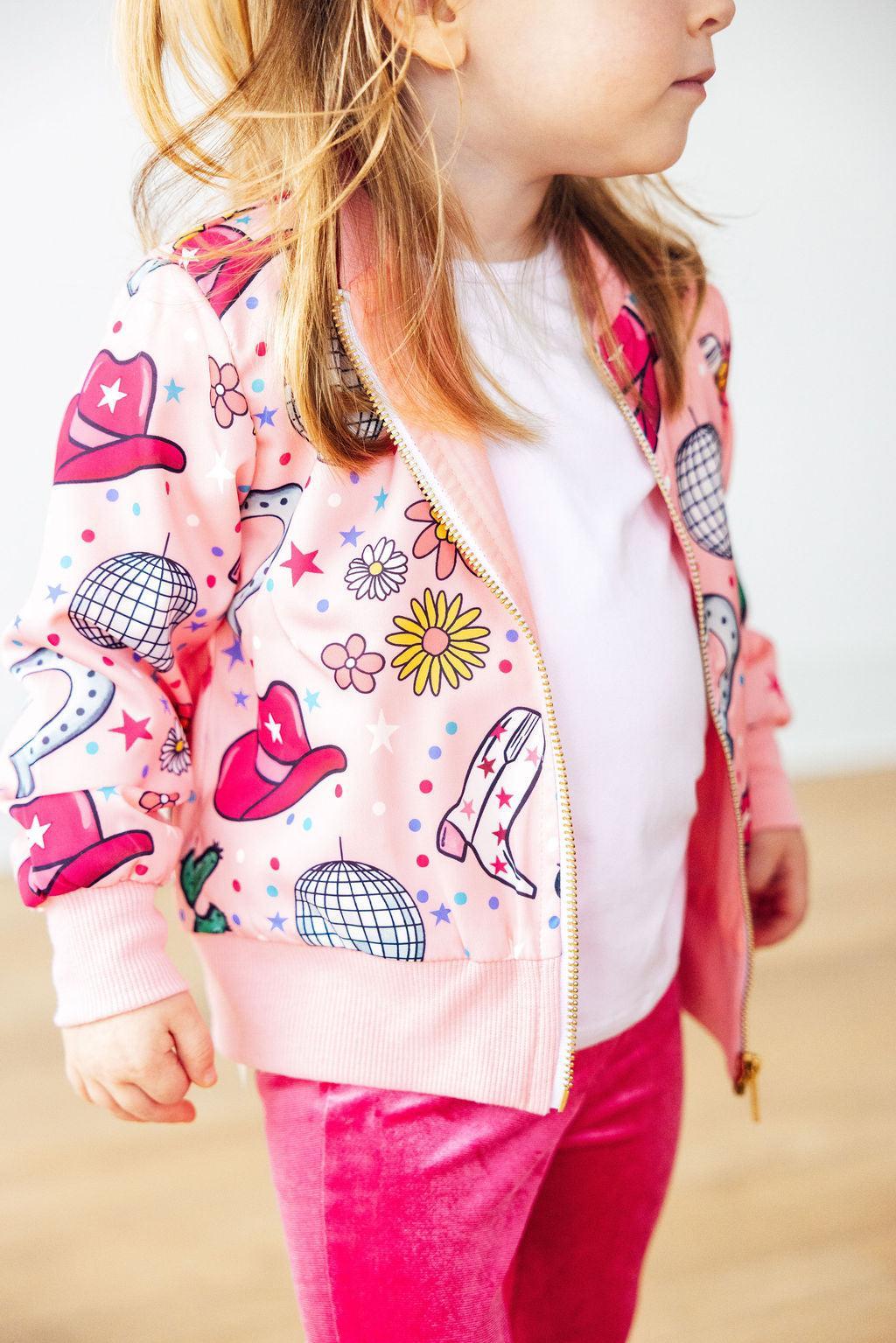 Boots & Bling Satin Jacket - Image 2