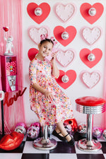 Bouquet Beauty 3/4 Sleeve Pocket Twirl Dress - Image 7